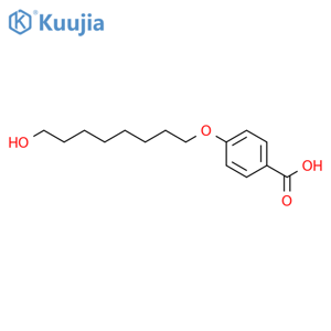 4-((8-Hydroxyoctyl)oxy)benzoic acid structure
