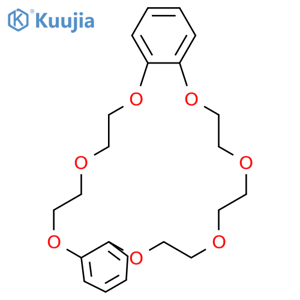 Dibenzo-21-crown 7-ether structure