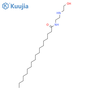 Octadecanamide,N-[2-[(2-hydroxyethyl)amino]ethyl]- structure