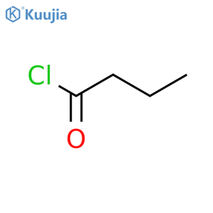 butanoyl chloride structure