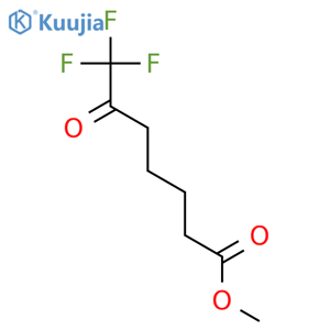 Methyl 7,7,7-trifluoro-6-oxoheptanoate structure