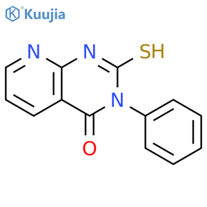 2-Mercapto-3-phenylpyrido[2,3-d]pyrimidin-4(3H)-one structure