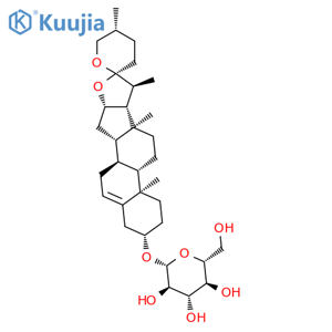 Diosgenin glucoside structure