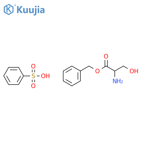 D-SERINE BENZYL ESTER BENZENESULFONATE structure