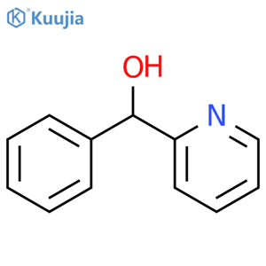 Phenyl(pyridin-2-yl)methanol structure