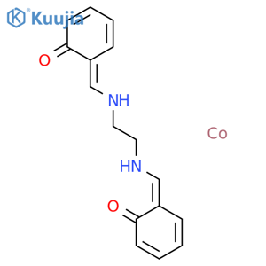 N,N'-Bis(salicylidene)ethylenediaminecobalt(II) structure