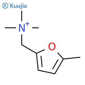 2-Furanmethanaminium,N,N,N,5-tetramethyl- structure