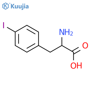 H-DL-Phe(4-I)-OH structure