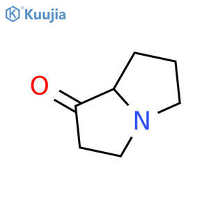 hexahydro-1H-pyrrolizin-1-one structure