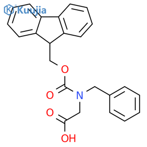 Fmoc-\u200bN-\u200bbenzylglycine structure