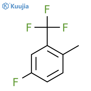 4-Fluoro-1-methyl-2-(trifluoromethyl)benzene structure