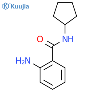 2-Amino-N-cyclopentylbenzamide structure