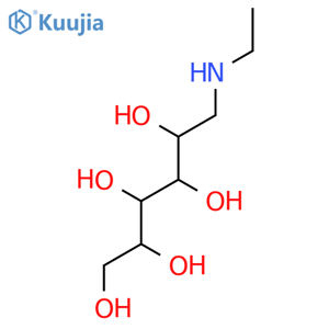 N-Ethyl-D-glucamine structure