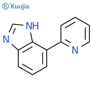 1H-Benzimidazole,7-(2-pyridinyl)- structure