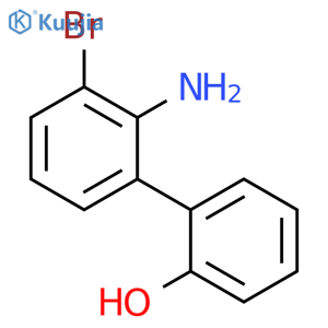 2'-Amino-3'-bromo-[1,1'-biphenyl]-2-ol structure