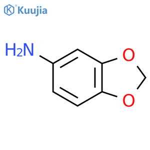 2H-1,3-benzodioxol-5-amine structure