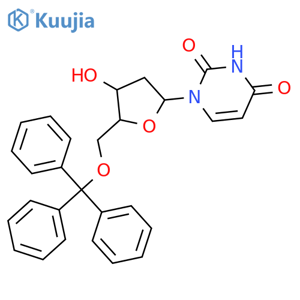 5'-O-Trityl-2'-deoxyuridine structure
