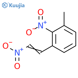 Benzene, 1-methyl-2-nitro-3-(2-nitroethenyl)- structure