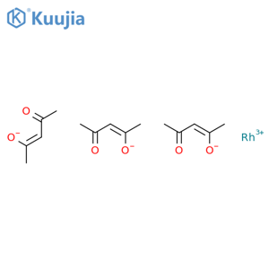 Rhodium(III) Acetylacetonate structure