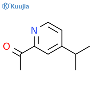 Ethanone,1-[4-(1-methylethyl)-2-pyridinyl]- structure