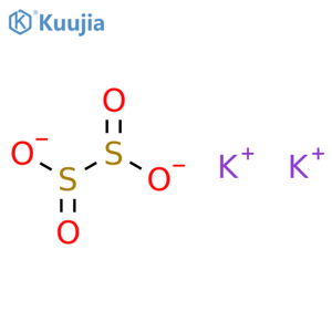 Dithionous acid,potassium salt (1:2) structure