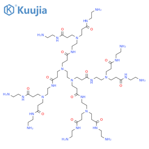 4,7,11,14,18,21-Hexaazatetracosanediamide,N1,N24-bis(2-aminoethyl)-4,21-bis[3-[(2-aminoethyl)amino]-3-oxopropyl]-11,14-bis[3-[[2-[bis[3-[(2-aminoethyl)amino]-3-oxopropyl]amino]ethyl]amino]-3-oxopropyl]-8,17-dioxo- structure