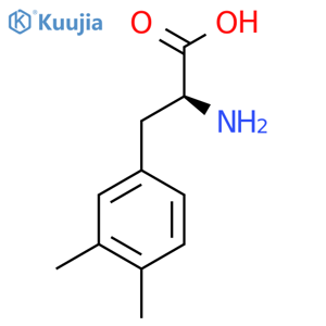 (S)-2-Amino-3-(3,4-dimethylphenyl)propanoic acid structure