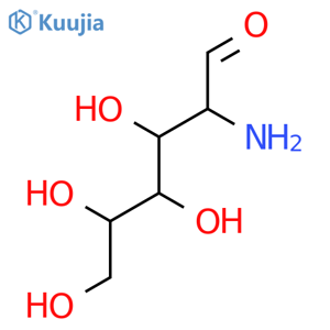 (3S,4R,5S,6R)-3-amino-6-(hydroxymethyl)oxane-2,4,5-triol structure