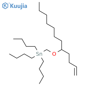 Stannane, [[[1-(3-butenyl)octyl]oxy]methyl]tributyl- structure