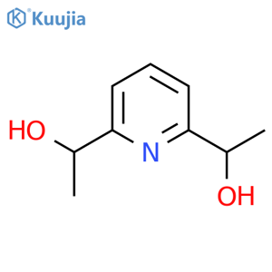 2,6-Pyridinedimethanol,a2,a6-dimethyl- structure