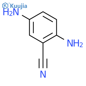 2,5-Diaminobenzonitrile structure