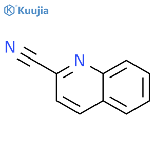 Quinoline-2-carbonitrile structure