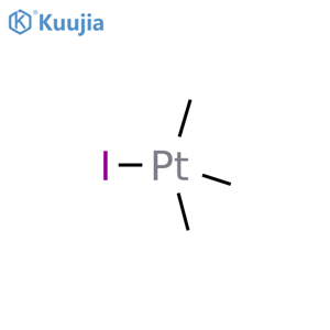 Trimethylplatinum(IV) iodide structure