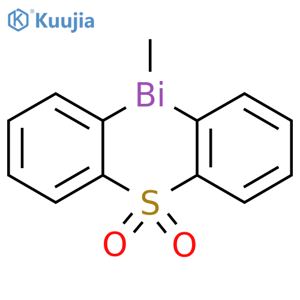 10H-Phenothiabismine, 10-methyl-, 5,5-dioxide structure