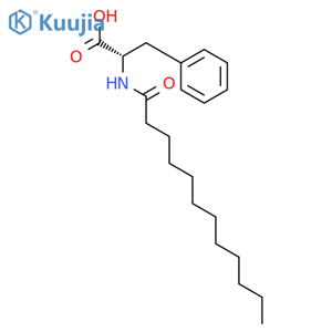 N-Dodecanoyl-L-phenlyalanine structure