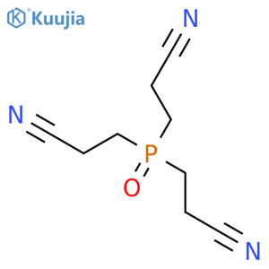 Propanenitrile,3,3',3''-phosphinylidynetris- structure