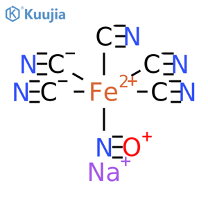 Sodium nitroprusside structure