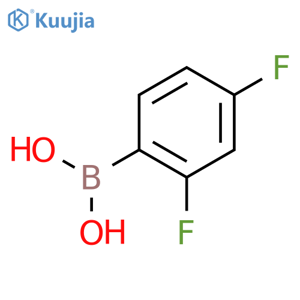 (2,4-difluorophenyl)boronic acid structure