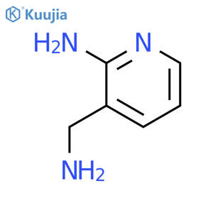 3-(Aminomethyl)pyridin-2-amine structure