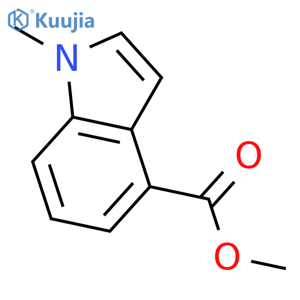 Methyl 1-methyl-1H-indole-4-carboxylate structure