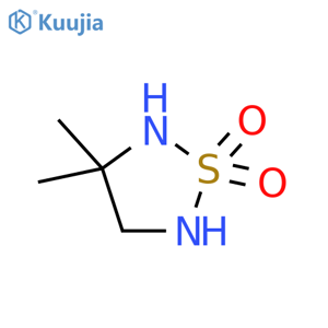 1,2,5-Thiadiazolidine,3,3-dimethyl-, 1,1-dioxide structure