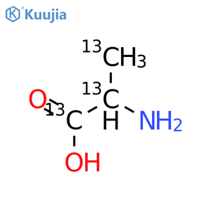 Alanine-13C3 (9CI) structure