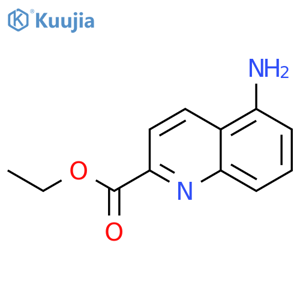 ethyl 5-aminoquinoline-2-carboxylate structure