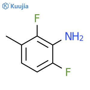 2,6-Difluoro-3-methylaniline structure