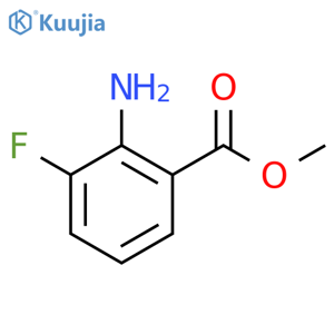 Methyl 2-amino-3-fluorobenzoate structure