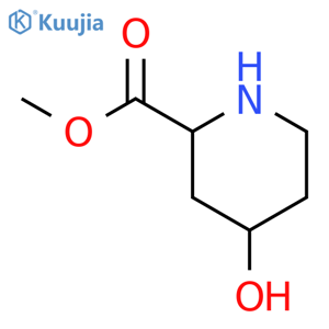 Methyl 4-hydroxypiperidine-2-carboxylate structure