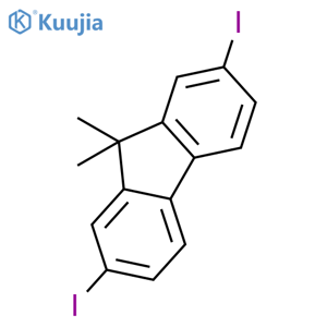 2,7-Diiodo-9,9-dimethylfluorene structure