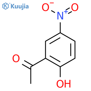 2-Hydroxy-5-nitroacetophenone structure