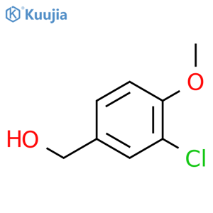 (3-Chloro-4-methoxyphenyl)methanol structure