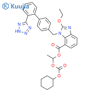 Candesartan cilexetil structure